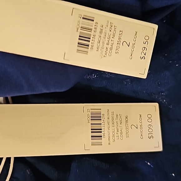 Womens Cobalt night color twinset - Picture 11 of 11